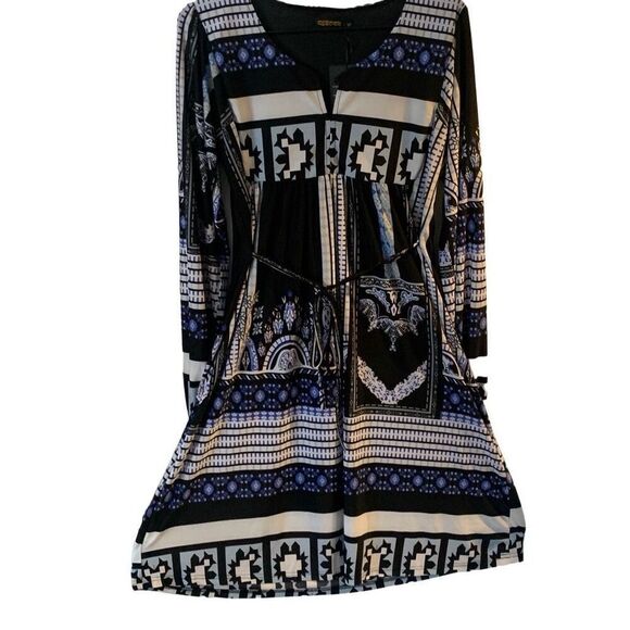 New Women’s Reborn Dress Sz XL Festive Casual Hippie Boho Classic Style Comfort - Picture 8 of 11